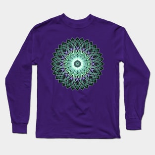 Fractal Mandala Long Sleeve T-Shirt